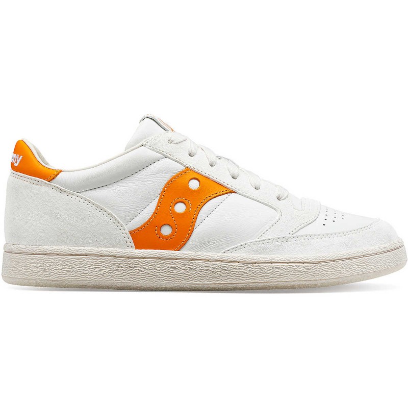 JAZZ COURT PREMIUM WHITE ORANGE Saucony