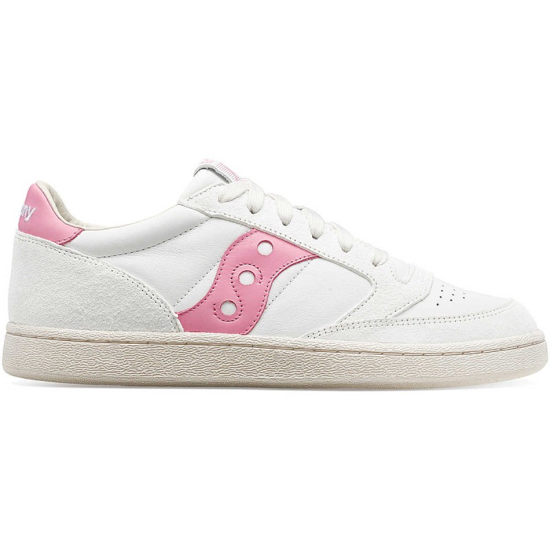 JAZZ COURT PREMIUM WHITE PINK Saucony